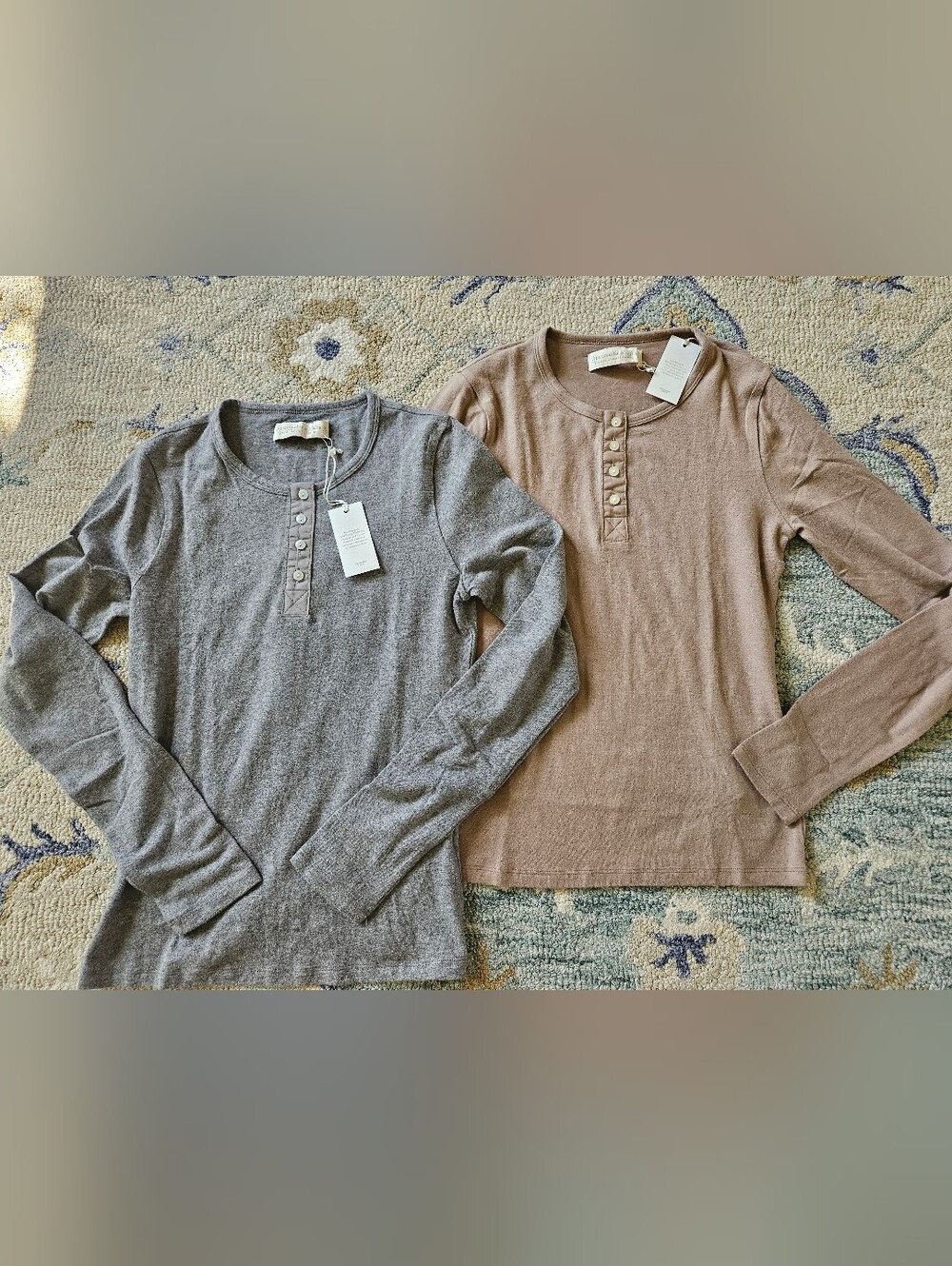 Abercombie And Fitch Lounge Collection Henley Shirt Lot XS